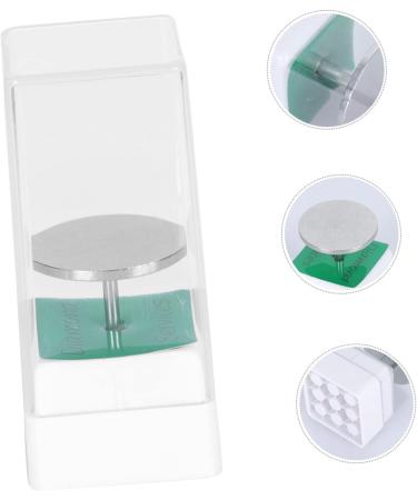 Healeved 1pc Shaft Nail Bearing Core Nail Art Tools Nail Accessories Electric Nail Polisher Refills Nail Scissors Nail Part Set White Manicure Stainless Steel 6.6x2.8cm White - Buy Online on GoSupps.com