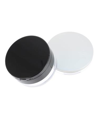 DOITOOL Keychain Holder 2 Sets Powder Box Make up Travel Packaging Material Makeup Powder Container