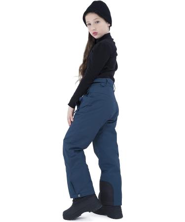 Sportneer Kids Snow Pants - Unisex Winter Youth Waterproof Ski Pants 18-20 Navy - Buy Online on GoSupps.com