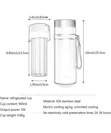 NoaLED Portable Insulin Refrigerator Car Cooling Cup Mini Medicine Constant Temperature Refrigerated Medicine Cup Long Standby Time - Buy Online on GoSupps.com