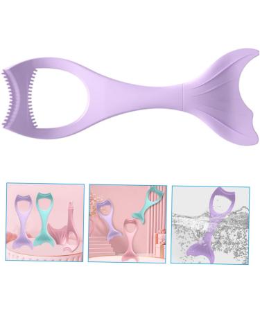 Housoutil Makeup Applicator 2pcs Mascara Brush Eyelash Makeup Tool Reusable Eye Stencils Eyeliner Stencils Eyes Template 15X5.7CMx2pcs Violetx2pcs - Buy Online on GoSupps.com