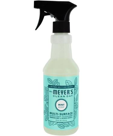 Mrs. Meyer's Clean Day Multi-Surface Cleaner Spray - Mint, 16 fl oz | Eco-Friendly Everyday Cleaner for Countertops, Floors & Walls - Buy Online on GoSupps.com