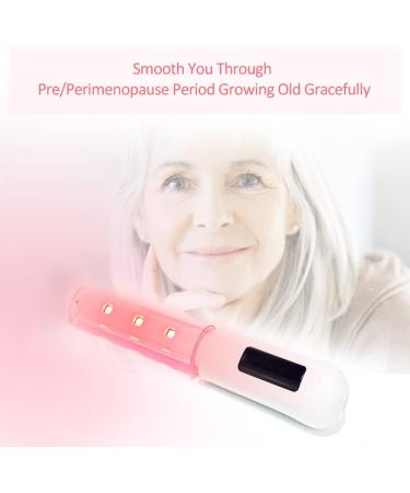 Hormone-Free Feminine Care Wand for Menopause Support, Vaginitis, and Vaginal Rejuvenation with Red & Blue Light Therapy - Buy Online on GoSupps.com