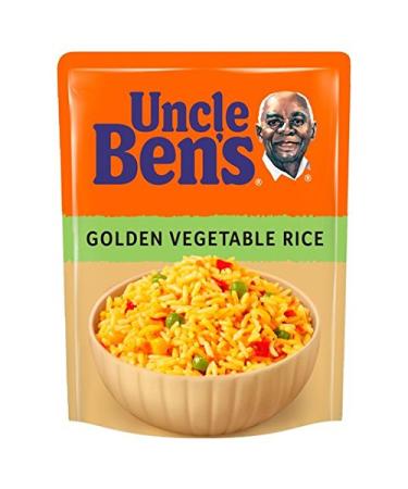 UNCLE BEN'S 250g of Uncle Ben's microwaveable vegetables golden rice