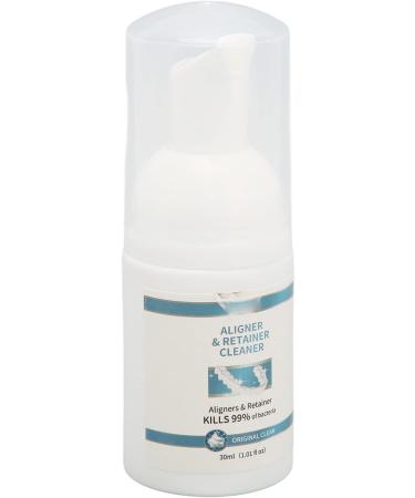 Spots Removal Aligner Cleaner with Mint Extract - Refreshing Foam for Braces & Aligners | 30 ml Safe & Effective Care - Buy Online on GoSupps.com