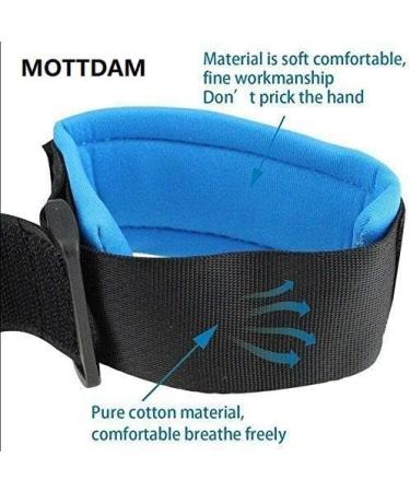 MOTTDAM 2 Pcs Anti Lost Wristband 1.5M Baby Safety Wrist Link Belt - Blue and Orange Walking Hand Strap for Child Toddler Kids - Buy Online on GoSupps.com