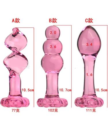 3-Piece Pink Rose Glass Portable Tool SKINSOUL - Buy Online on GoSupps.com