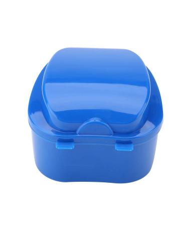 Waterproof Denture Box for Elderly - Dark Blue Denture Container | International Shipping Available - Buy Online on GoSupps.com