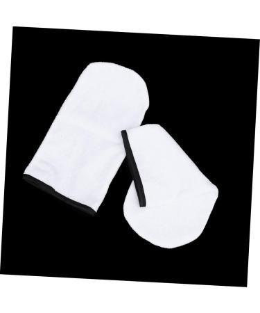 FRCOLOR 2 Pairs Skin Care Gloves Hand Wax Treatment Moisturizing Gloves Overnight Cold Gloves Soft Cotton Gloves for Sleeping Mittens Bath Treatment Mitt White Spa Paraffin - Buy Online on GoSupps.com