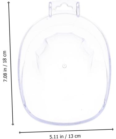 Ipetboom Hand Soaking Bowl Doll Cake Pan Salon Soaker Dish Women Nail Polish Para U as Nail Polish Removal Bowl Nail Tips Soak Bowl Dip Kit Acrylic Water Bowl White Miss Manicure - Buy Online on GoSupps.com