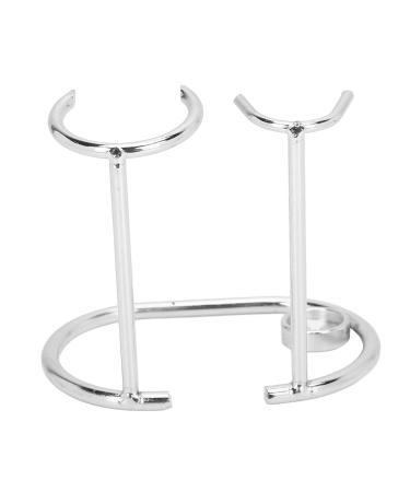 Modern Silver Razor Holder | Hygienic & Practical Design for Safety Razors - Ideal for Your Bathroom - Buy Online on GoSupps.com