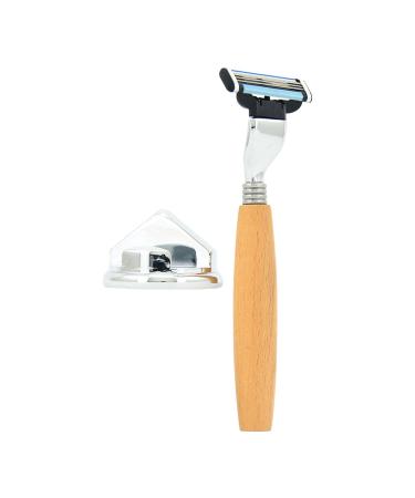 Harilla traditional shave manual shave shave practical non -slip handle easy to use classic shave with base for hairdressing salon