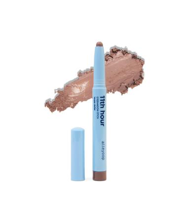 Alleyoop 11th Hour Cream Eyeshadow Sticks - Taupe Dollar (Matte) - Award-winning - Smudge-Proof and Crease Proof for Over 11 Hours - Easy-To-Apply and Compact for Travel - Cruelty-Free & Vegan, 0.05 Oz