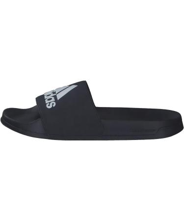 Buy adidas Unisex Adilette Shower Logo Slide Sandal - 43 EU Legend Ink Ftwr White | International Shipping Available - Buy Online on GoSupps.com