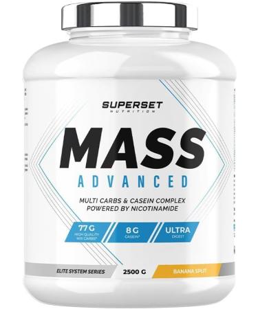 Superset Nutrition | Program Confirmed Mass - Mass Advanced 2.5kg Banana Split - Creatine Hardcore 1.5kg Orange - Bcaa Xtreme - Buy Online on GoSupps.com