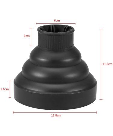 Hair Blower Diffuser Hairdryer Cover Styling Foldable Folding Collapsible Silicone Hairdressing Tool Attachment for Natural Wavy Fine Thick Hair for Home Barbershop Hairdressing Salon(Blue) - Buy Online on GoSupps.com