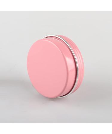 Zeoabsy 10-Piece Pink Aluminum Screw Boxes | 25ml Cream Cans & 5ml Tin Cans for Cosmetics Candles Ointments | Includes 5 Spoons & 1 Label - Buy Online on GoSupps.com