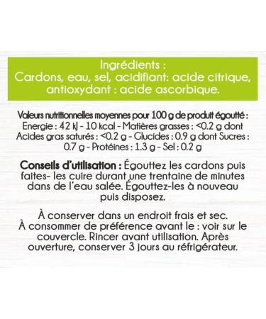 Sabarot - Cardons Lyonnais - Jar 420 g - Buy Online on GoSupps.com