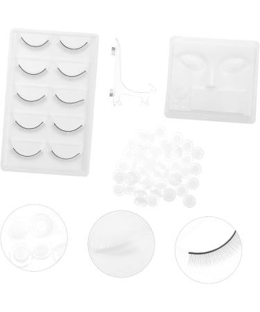 Housoutil 1 Set Eyelash Set White Makeup Tools Make up Fiber - Buy Online on GoSupps.com