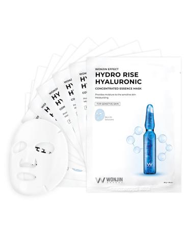 HYDRO RISE HYALURONIC MASK 1.05 fl Oz*10 pieces Hydrating Moisturizing Skin Elasticity Wrinkle Care Hyaluronic Acid Aquaxyl Skin Barrier Mask Sheet