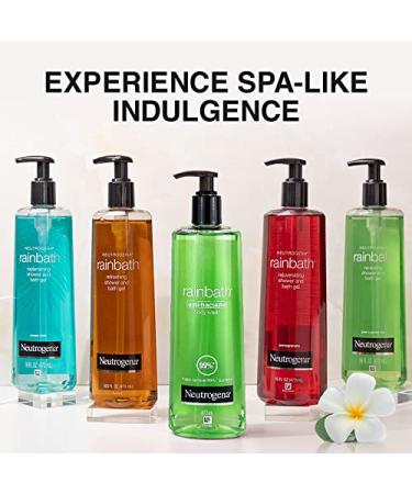 Neutrogena Rainbath Renewing Shower Gel Moisturizing Body Wash & Shaving Gel Pear & Green Tea Scent 16 fl. oz - Shop Internationally - Buy Online on GoSupps.com