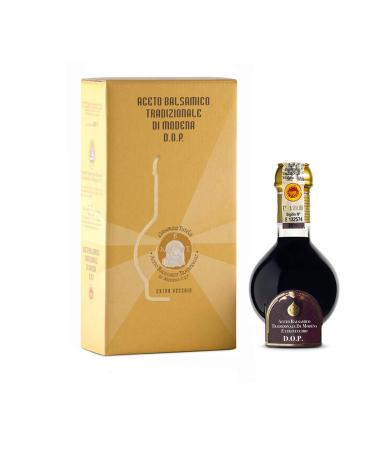 Acetomodena Traditional Balsamic Vinegar from Modena AOP Extra Old 25 Years Gold Box 100 ml