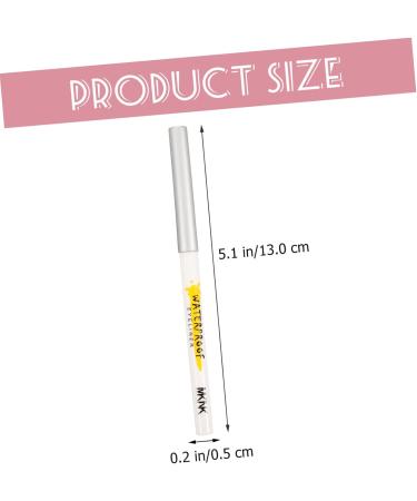 POPETPOP 10 Pcs White Lying Silkworm Pen Highlighters White Eye Liner Pencils Makeup Pencil Girl Makeup Stick - Buy Online on GoSupps.com