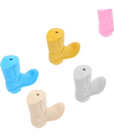 Healvian 18 Pcs DIY Silicone Beads - Necklace Crafts & Teething Toy Charms - Assorted Colors - 3x1.4x1cm - Buy Online on GoSupps.com