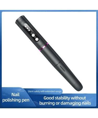 GUIJIALY Electric Nail for Instrument Wireless Manicure Pedicure Set Nail File Electric USB Rechargeable18000 Rpm 3 Speed Levels - Buy Online on GoSupps.com