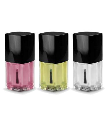 EuBeCos hand & nail oil with fragrance 15 ml - set of 3 (almond pineapple and lemon)