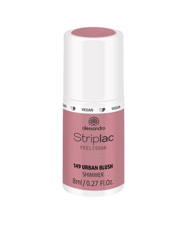 Alessandro Striplac UV nail polish Urban Blush-gentle and long-lasting-easy distance thanks to peel-off technology-vegan and animal test-free-8 ml