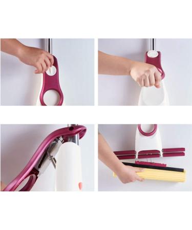 Mop Sponge Super Absorbent Sponge Head Floor Telescopic Stainless Steel Handle for Home Floor Kitchen Living Room Smooth Sailing - Buy Online on GoSupps.com