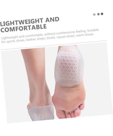 Gatuida Sports Ankle Pad - Mens Gel Heel Lift Cushion for Height Increase | Soft Half Pad for Men & Women - Ideal Shoe Accessories - Buy Online on GoSupps.com