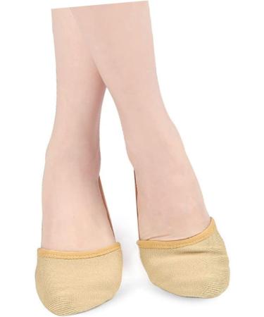 3 Pairs Yoga Toe Protectors - Non-Slip Forefoot Cushion Pads | Sweat-Absorbent Half Palm Socks for Comfort - Buy Online on GoSupps.com