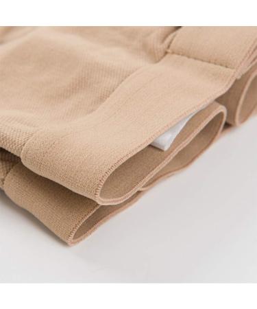 Haodasi Women Compression Pantyhose - Medical Grade Support Stockings for Varicose Veins (23-32mmHg) - Beige, Closed Toe, Size Large - Buy Online on GoSupps.com