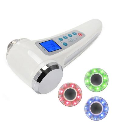 Bowka cosmetic ultrasound device 1 MHz + 3 MHz for body and face ultrasound devices skin rejuvenation skin clean anti-folds anti-aging and acne - Buy Online on GoSupps.com