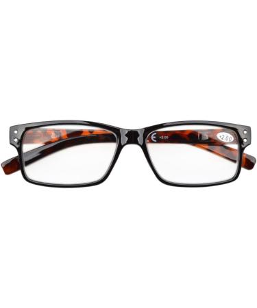 Eyekepper Classic Spring Hinge Reading Glasses - 5 Pack Sun Reading Glasses 2.25 Diopters - Stylish & Comfortable - Buy Online on GoSupps.com