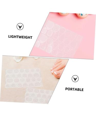  SKISUNO 100 Sheets of Adhesive Stickers for Fake Glue Double-Sided Gel Adhesive Practical and Secure for Women and Girls - Buy Online on GoSupps.com