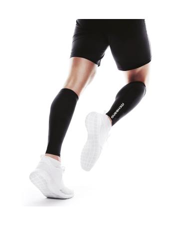Buy Rehband QD Wade Compression Bandage | Black Calf Sleeves for Running Football & Hiking | XXL/XXXL Size - Buy Online on GoSupps.com
