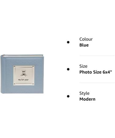 My First Year Blue Baby Boy Photo Album-77802 | Capture and Cherish Precious Memories - Buy Online on GoSupps.com