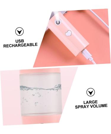 VINTORKY Facial Humidifier Mini Humidifier Skin Moistener Facial Mist Sprayer Nano Misting Sprayer Pink Abs - Buy Online on GoSupps.com