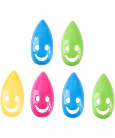 Cabilock 12-Pack Dustproof Toothbrush Covers & Holders - Wall-Mounted Ventilated Caps with Child Smile Design - Perfect for International Shipping - Buy Online on GoSupps.com