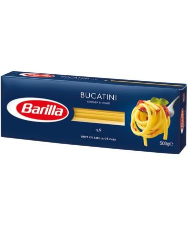  Italian Gourmet E.R. Pack of 5 Barilla Bucatini No. 9 Italian pasta - 500g + Polkpa Italian Gourmet Polkpa 400g - Buy Online on GoSupps.com