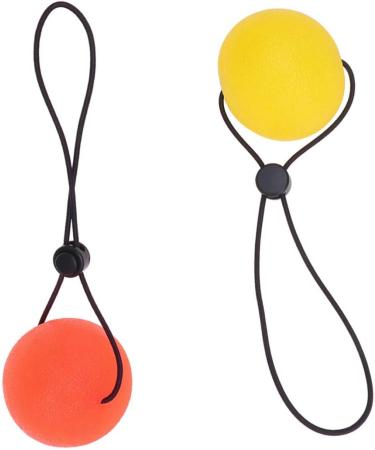 Buy Gleavi 5.3cm Yellow Squeezeball Hand Strengthening Fitness Equipment International Shipping Available - Buy Online on GoSupps.com