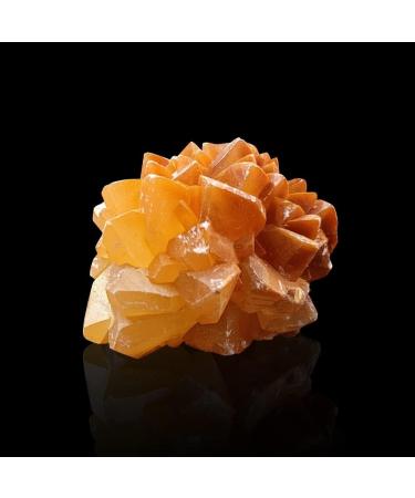 Gift Natural Crystal Cluster Ornament Rough Stone Crystal Rock Home Decor Stone Mineral Specimen (Color : Orange Yellow Size : 250-300g) - Buy Online on GoSupps.com
