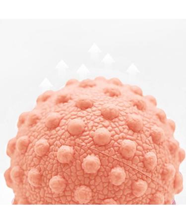 Hedgehog Massage Balls Set - 2 Piece Foot & Gymnastics Massage Balls (49mm) | Orange & Green Nopping Ball for Relaxation & Fitness - Buy Online on GoSupps.com