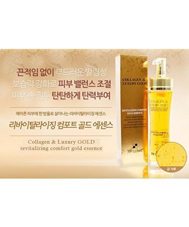 3W Clinic Collagen Luxury Gold Essence 150ml - Best Anti-Aging Serum for Radiant Skin | International Shipping - Buy Online on GoSupps.com