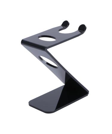 Angoily for men man beardbrush holder Tool stand men acrylic stand brush bracket mounted brush holder holder for brush stands shave razor rado razor brush