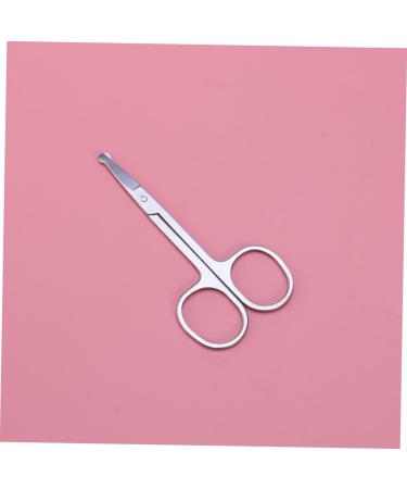 FRCOLOR Nose Hair Trimmer Scissors Eyebrow Scissors Nose Hair Rounded Tip Nose Hair Trimmer Facial Hair A Vibrissa Hair Trimming Makeup Tools - Buy Online on GoSupps.com