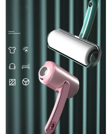 Extra Sticky Lint Roller for Pet Hair - 60 Sheets Portable & Reusable Tool for Dogs & Cats - Travel Fur Remover (Pink - Buy Online on GoSupps.com